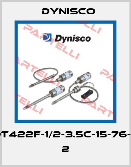 MDT422F-1/2-3.5C-15-76-SIL 2 Dynisco
