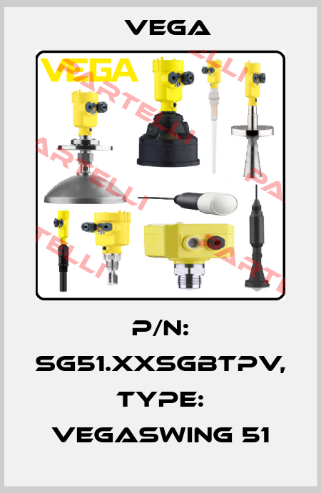 P/N: SG51.XXSGBTPV, Type: VEGASWING 51 Vega
