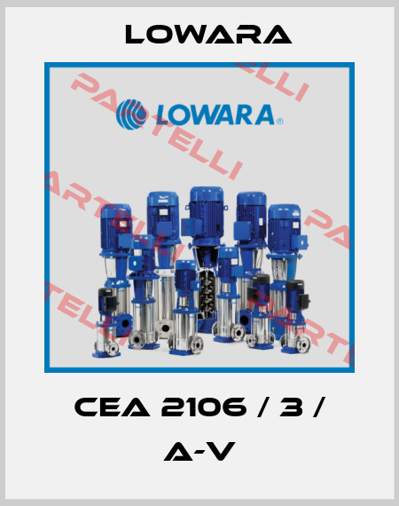 CEA 2106 / 3 / A-V Lowara