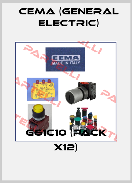 G61C10 (pack x12) Cema (General Electric)