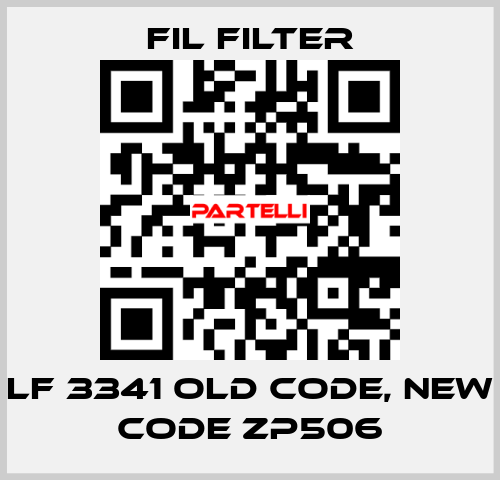 LF 3341 old code, new code ZP506 Fil Filter