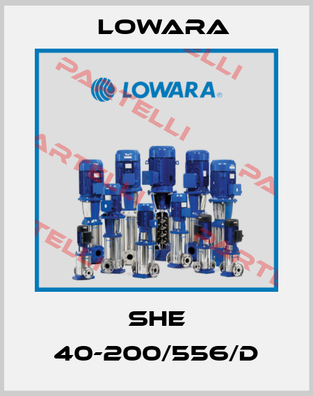 SHE 40-200/556/D Lowara