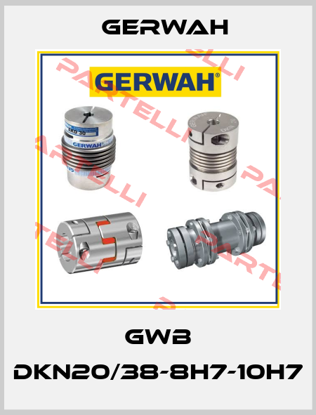 GWB DKN20/38-8H7-10H7 Gerwah