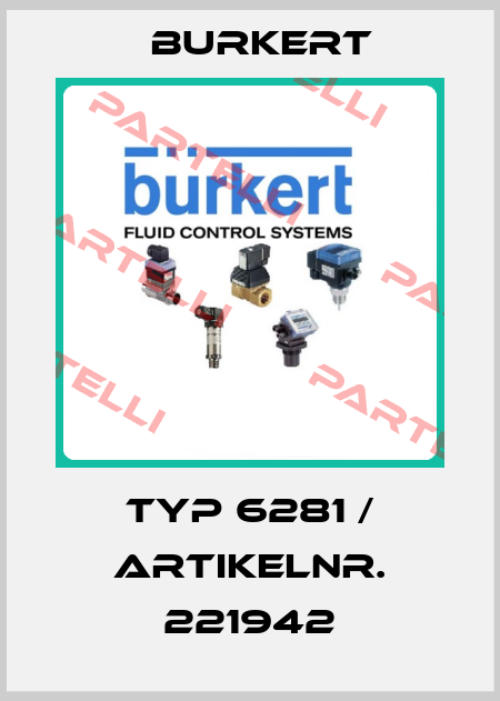 Typ 6281 / Artikelnr. 221942 Burkert