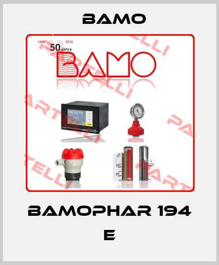 BAMOPHAR 194 E Bamo