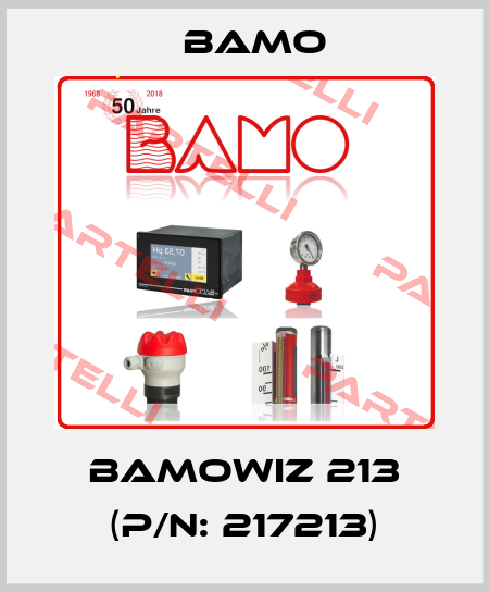 BAMOWIZ 213 (P/N: 217213) Bamo