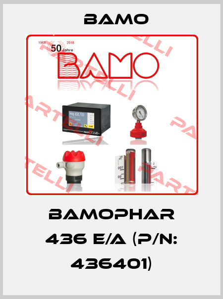 BAMOPHAR 436 E/A (P/N: 436401) Bamo