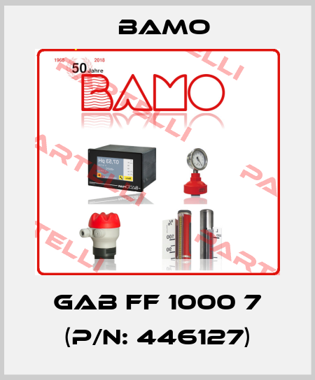 GAB FF 1000 7 (P/N: 446127) Bamo