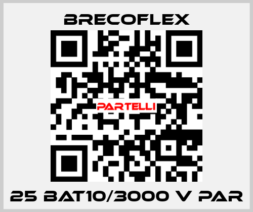 25 BAT10/3000 V PAR Brecoflex