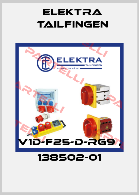 V1D-F25-D-RG9 , 138502-01 Elektra Tailfingen