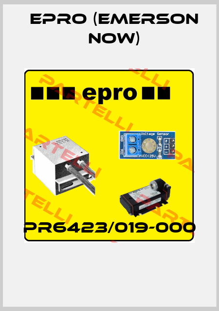 PR6423/019-000  Epro (Emerson now)