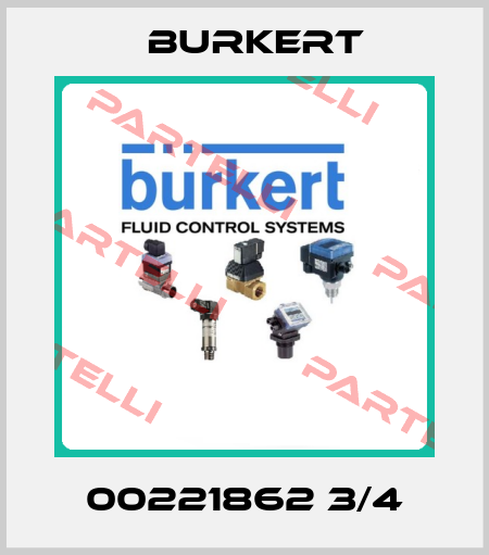 00221862 3/4 Burkert