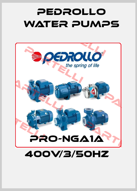 PRO-NGA1A  400V/3/50HZ  Pedrollo Water Pumps