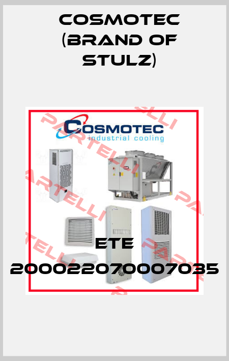 ETE 200022070007035 Cosmotec (brand of Stulz)
