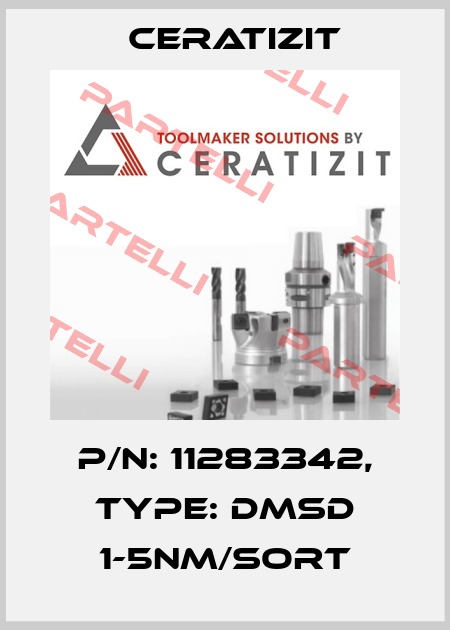 P/N: 11283342, Type: DMSD 1-5NM/SORT Ceratizit