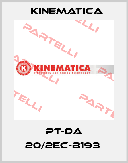 PT-DA 20/2EC-B193  Kinematica