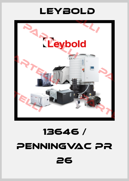 13646 / PENNINGVAC PR 26 Leybold