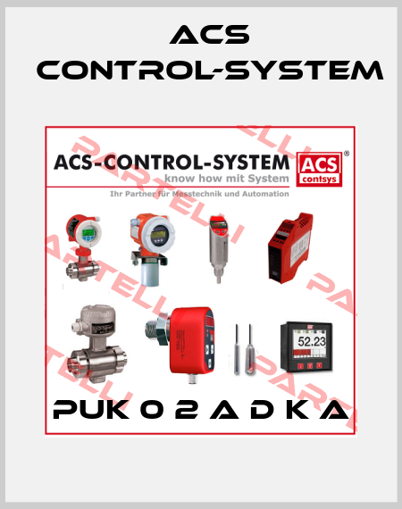 PUK 0 2 A D K A Acs Control-System