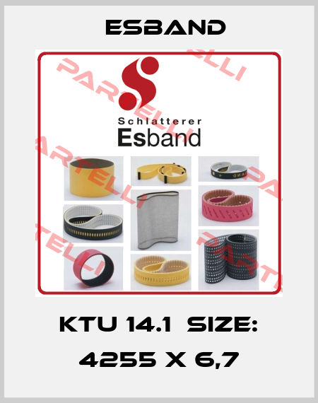 KTU 14.1  Size: 4255 x 6,7 Esband
