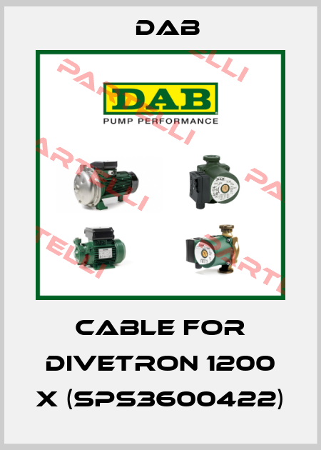 cable for Divetron 1200 X (SPS3600422) DAB