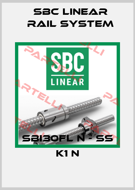 SBI30FL N - SS K1 N SBC Linear Rail System