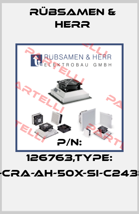 P/N: 126763,Type: CET4-AP-CRA-AH-50X-SI-C2438-126763 Rübsamen & Herr