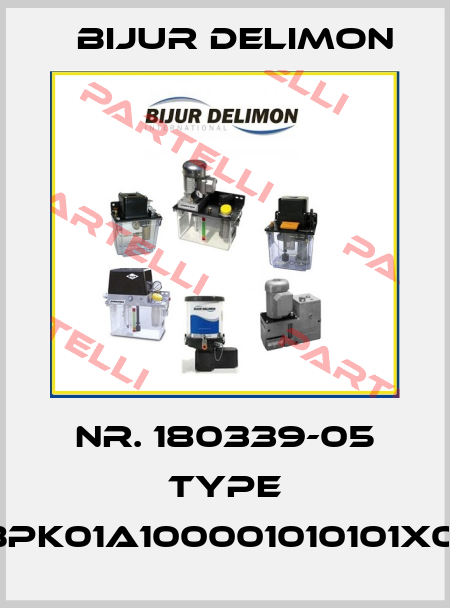 Nr. 180339-05 Type BPK01A100001010101X01 Bijur Delimon