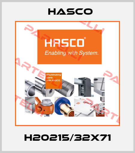 H20215/32x71 Hasco