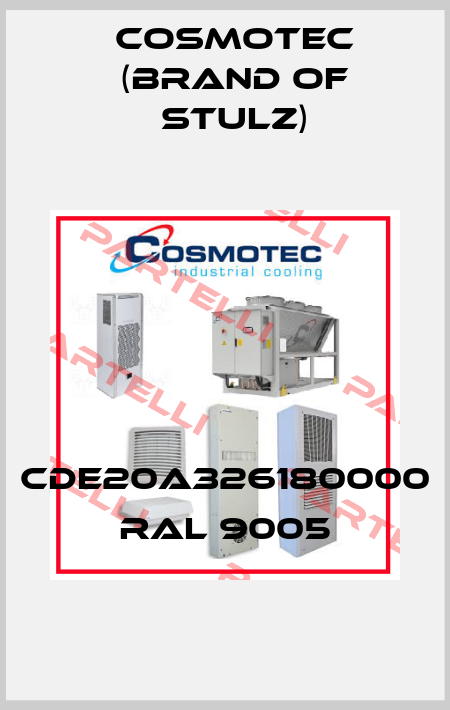 CDE20A326180000 RAL 9005 Cosmotec (brand of Stulz)