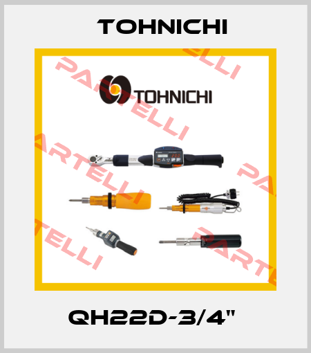 QH22D-3/4"  Tohnichi