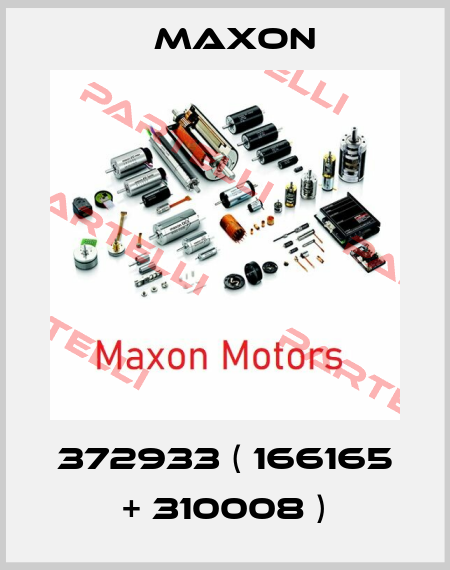 372933 ( 166165 + 310008 ) Maxon