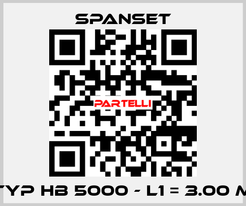 Typ HB 5000 - L1 = 3.00 m SpanSet