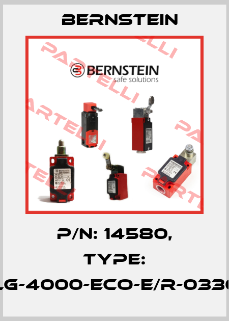 P/N: 14580, Type: SULG-4000-ECO-E/R-0330-14 Bernstein