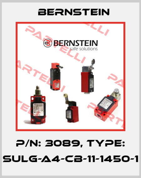 P/N: 3089, Type: SULG-A4-CB-11-1450-1 Bernstein
