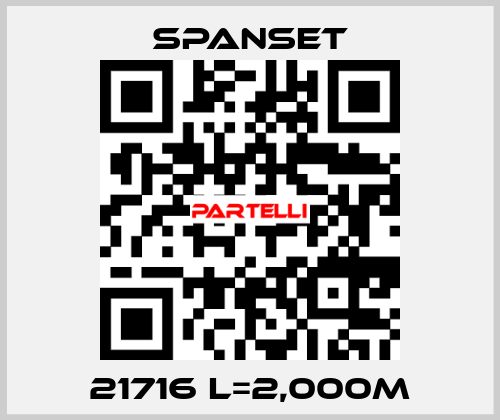 21716 L=2,000m SpanSet