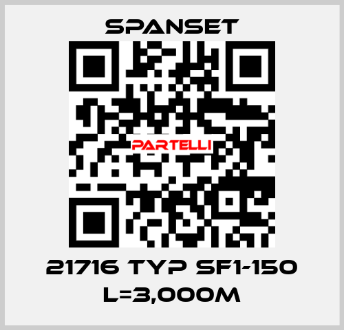 21716 Typ SF1-150 L=3,000m SpanSet