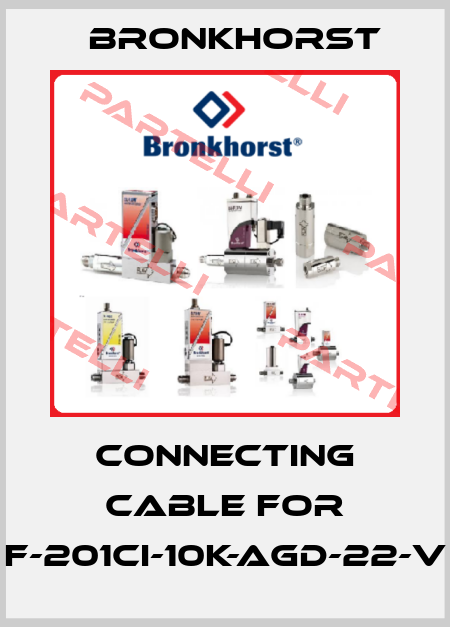 Connecting cable for F-201CI-10K-AGD-22-V Bronkhorst