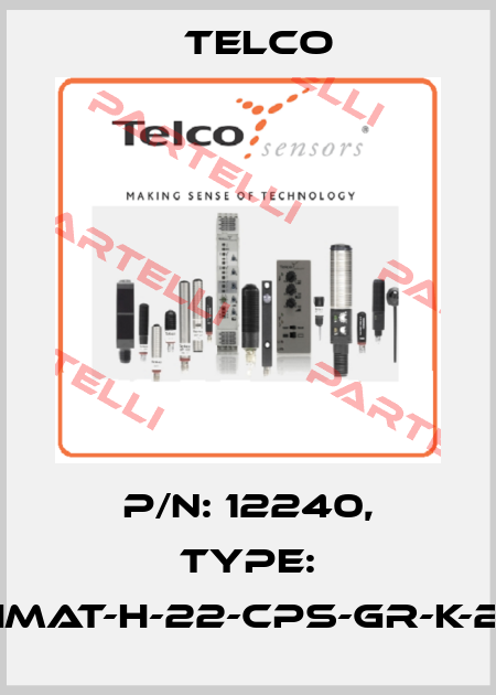 p/n: 12240, Type: Simat-H-22-CPS-GR-K-22 Telco