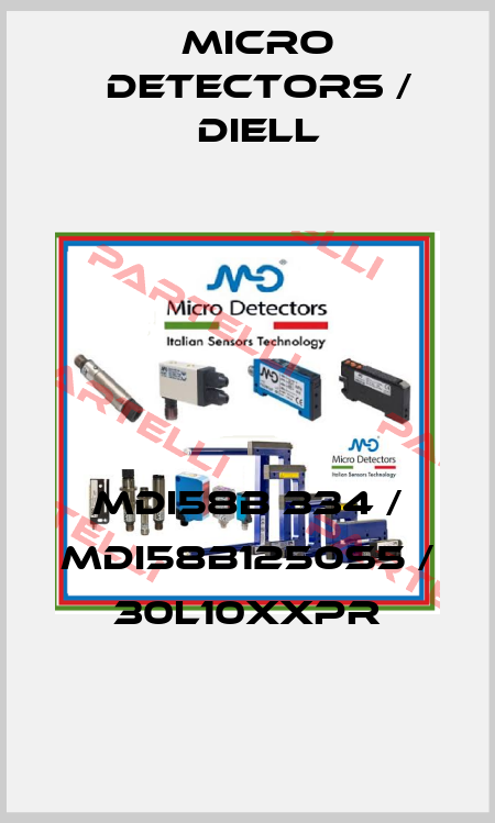MDI58B 334 / MDI58B1250S5 / 30L10XXPR
 Micro Detectors / Diell