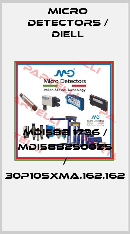 MDI58B 1736 / MDI58B2500Z5 / 30P10SXMA.162.162
 Micro Detectors / Diell