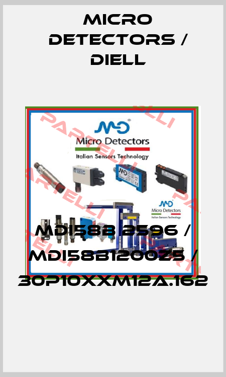 MDI58B 2596 / MDI58B1200Z5 / 30P10XXM12A.162
 Micro Detectors / Diell