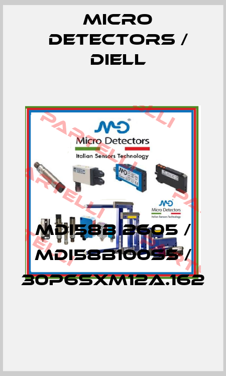 MDI58B 2605 / MDI58B100S5 / 30P6SXM12A.162
 Micro Detectors / Diell