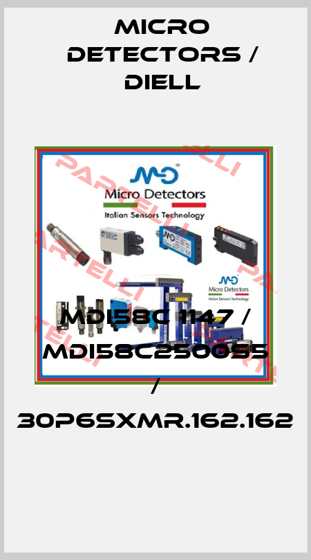 MDI58C 1147 / MDI58C2500S5 / 30P6SXMR.162.162
 Micro Detectors / Diell