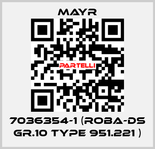 7036354-1 (ROBA-DS Gr.10 Type 951.221 ) Mayr