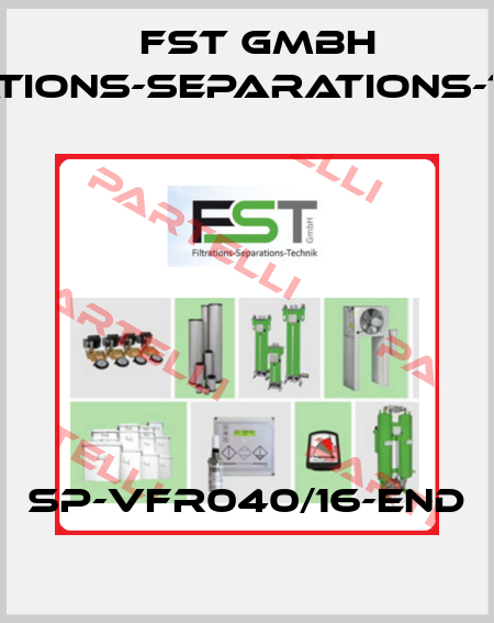 SP-VFR040/16-END FST GmbH Filtrations-Separations-Technik