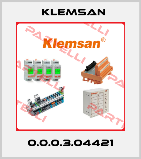 0.0.0.3.04421 Klemsan