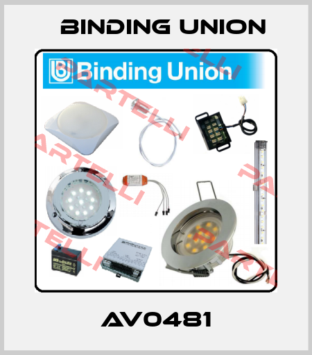 AV0481 Binding Union