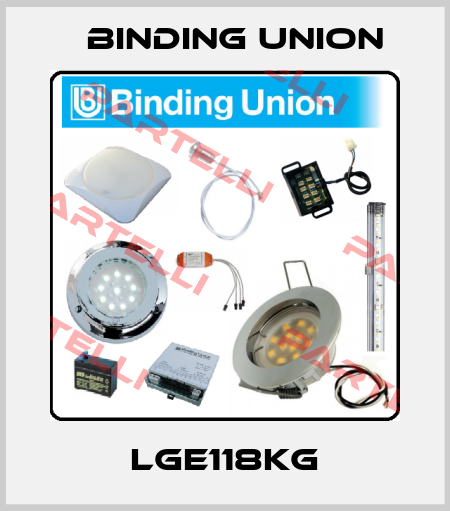 LGE118KG Binding Union