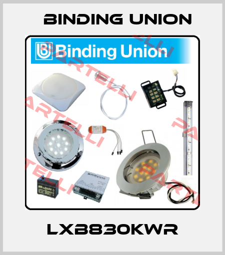 LXB830KWR Binding Union