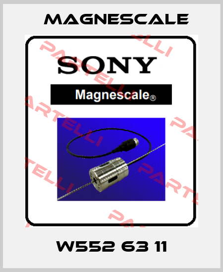 W552 63 11 Magnescale